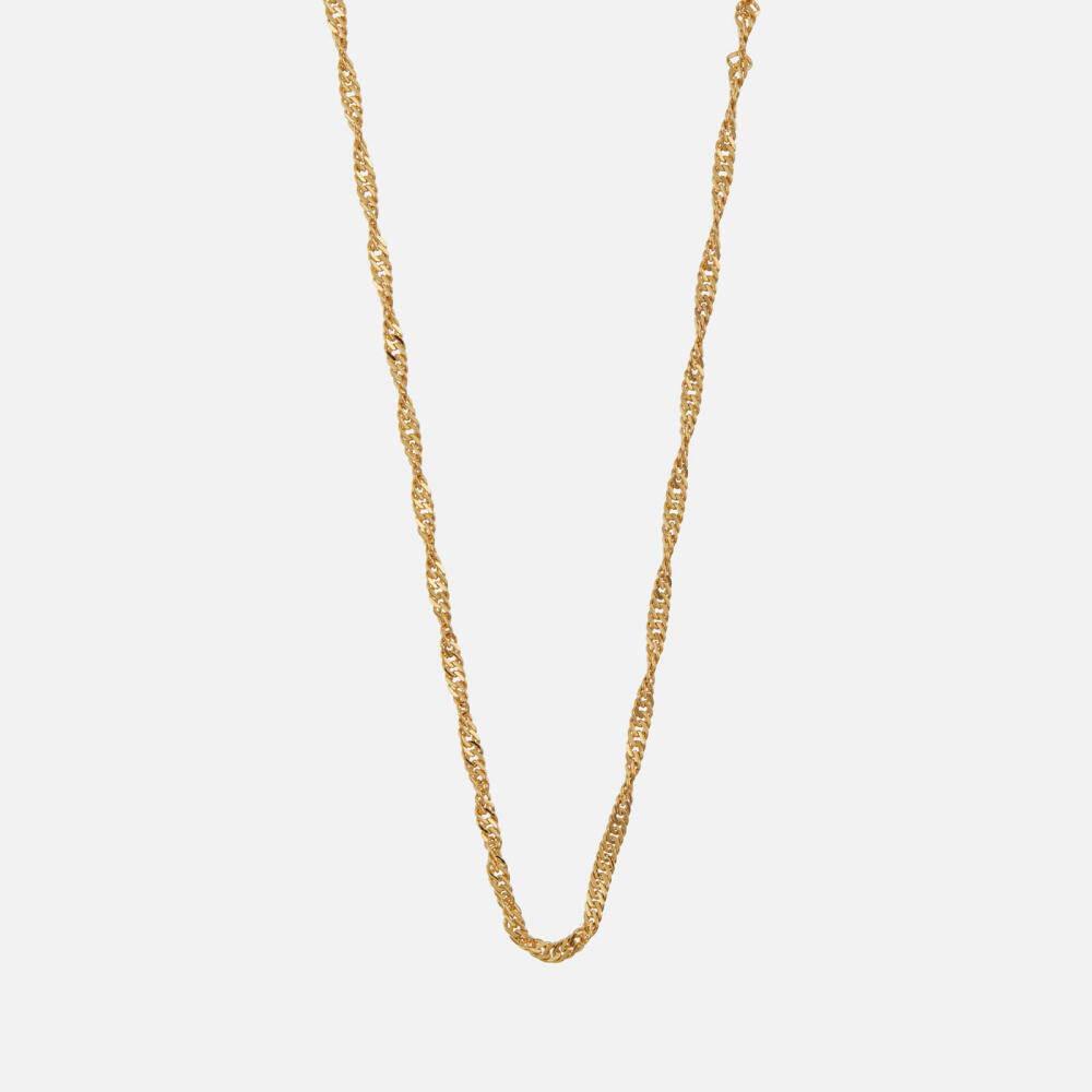 Crystal Haze Nonna 18-Karat Gold-Plated Necklace Cover