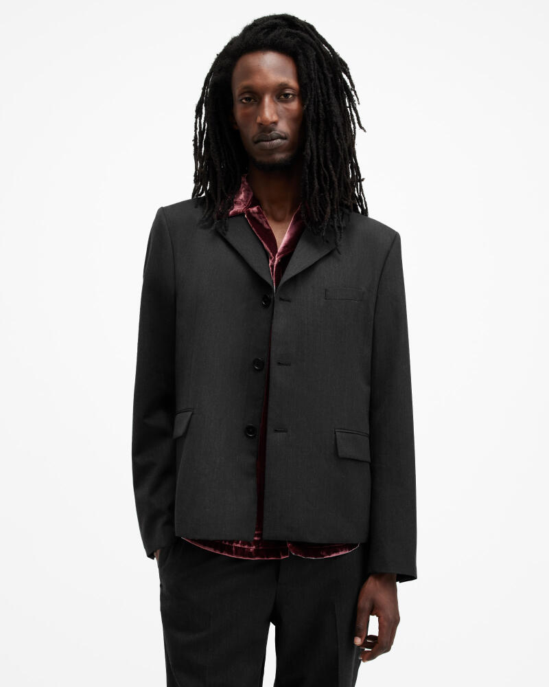 AllSaints Blackwater Slim Fit Blazer Cover