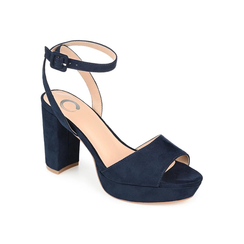 Journee Collection Nairri Platform Sandal | Women's | Navy Cover