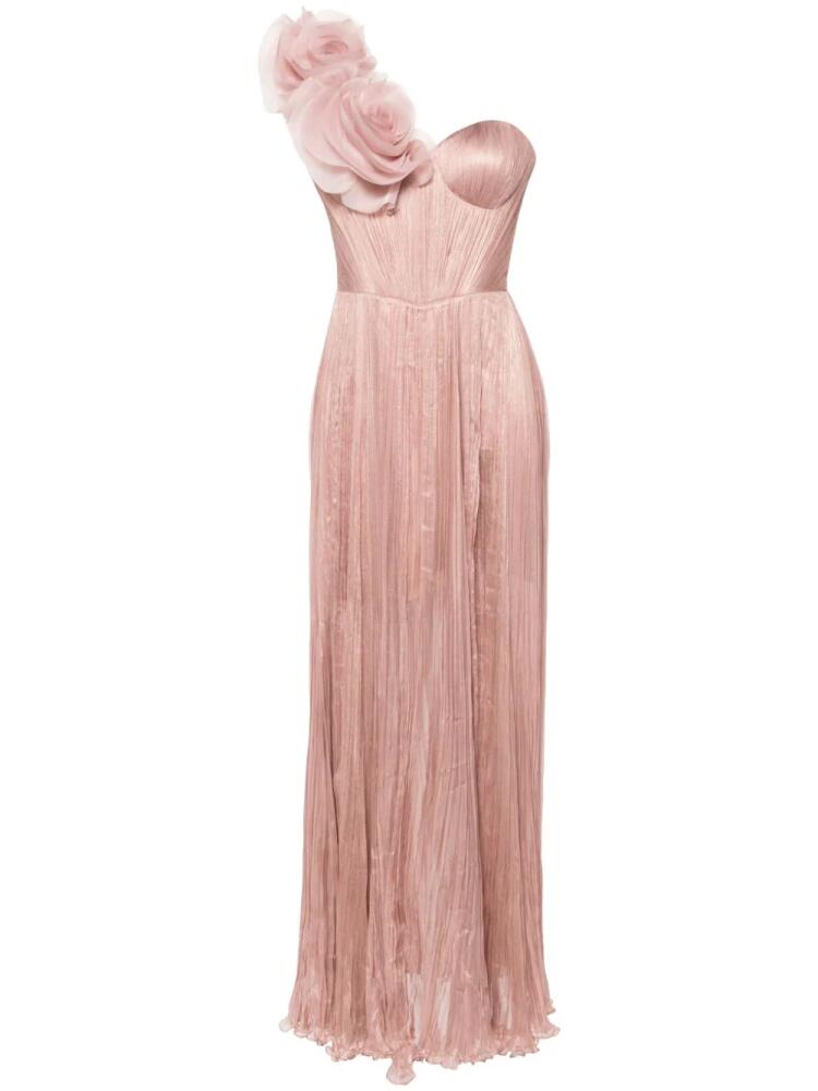 Iris Serban Angelina one-shoulder gown - Pink Cover