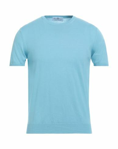 Della Ciana Man Sweater Sky blue Cotton Cover