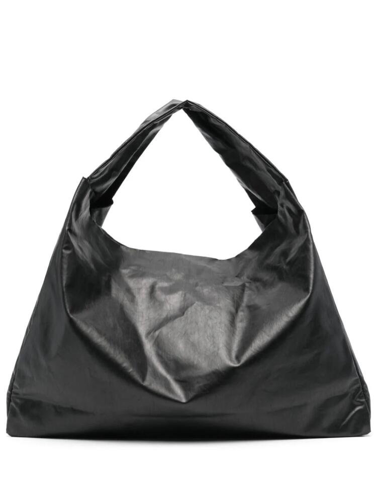 KASSL Editions faux-leather tote bag - Black Cover