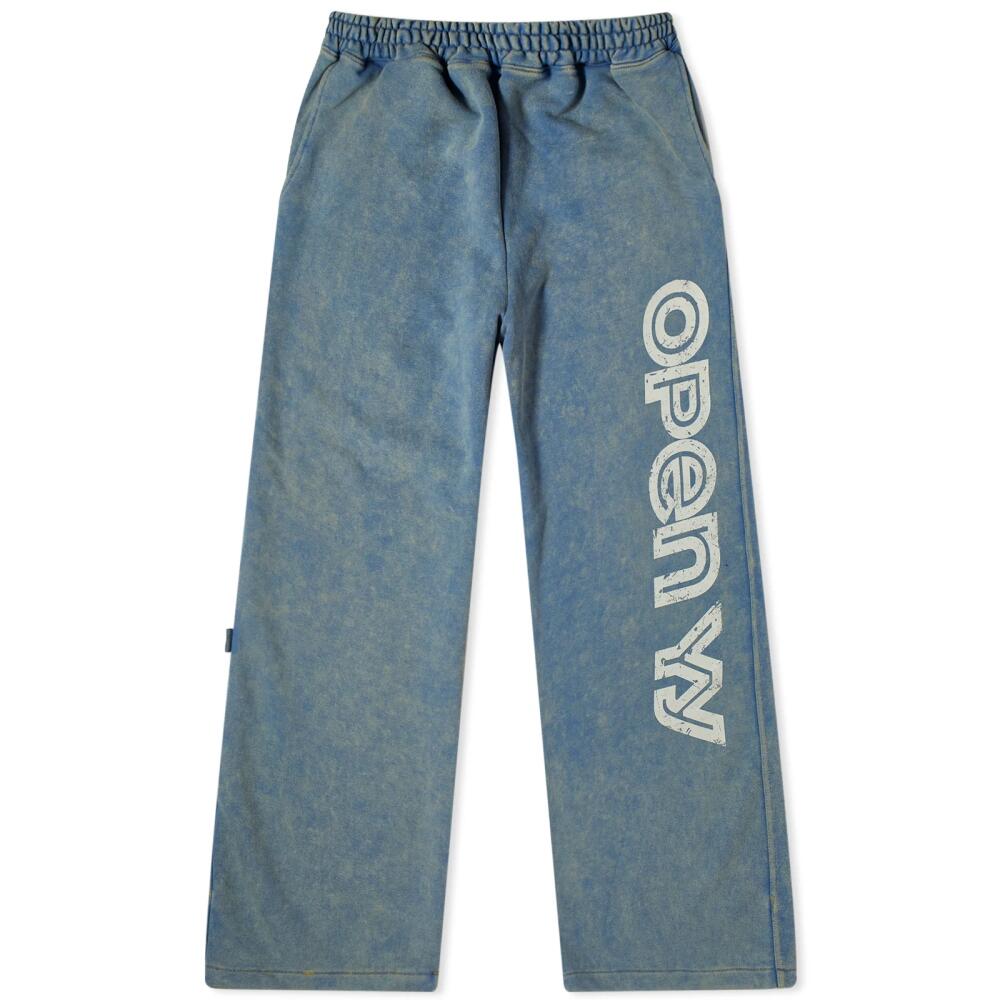 OPEN YY Women's Wide Sweatpants in Blue Cover