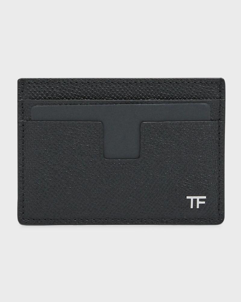 TOM FORD Men's T-Line Money Clip Card Holder Cover