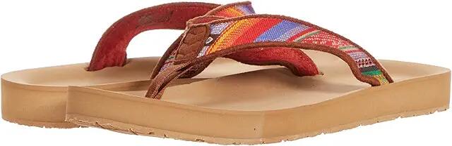 Minnetonka Hedy (Frisco Stripe Fabric 2) Women's Slippers Cover