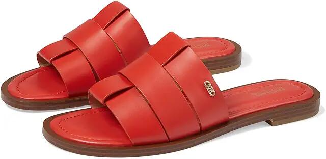 MICHAEL Michael Kors Ryland Flat Slide (Spiced Coral) Women's Sandals Cover