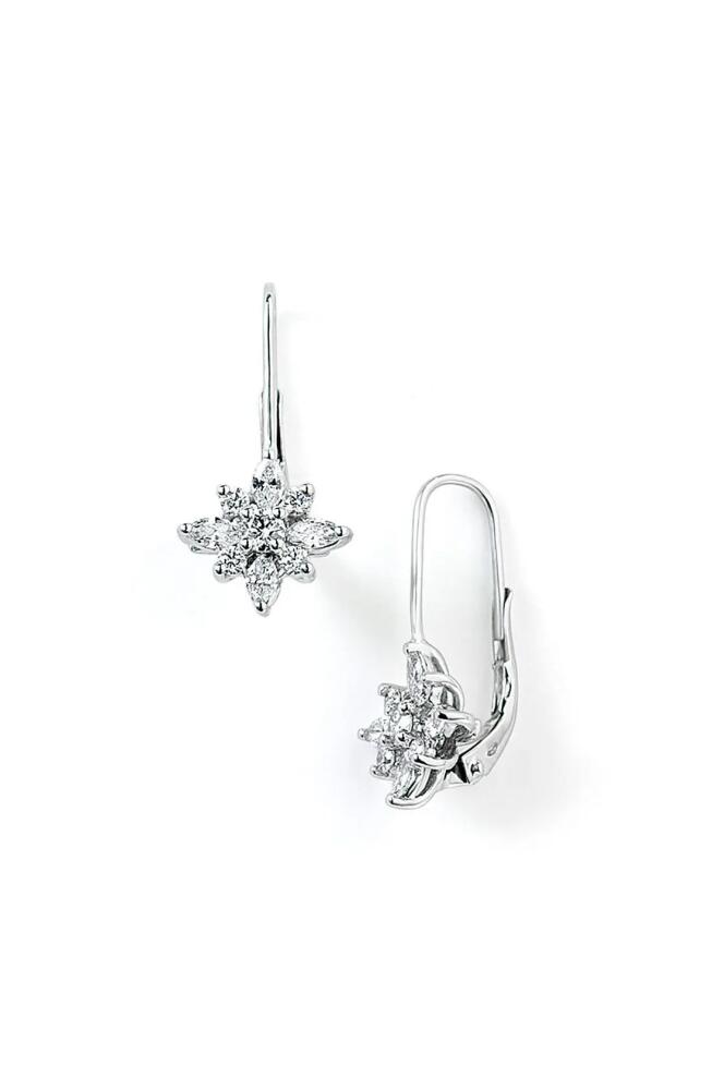 Kwiat .90ct tw Diamond Star Earrings in White Gold Cover