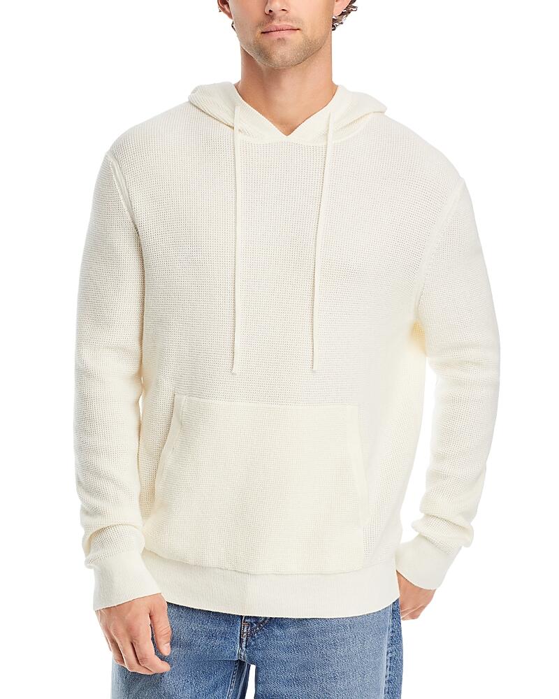 Atm Anthony Thomas Melillo Cotton & Cashmere Waffle Knit Regular Fit Hoodie Cover