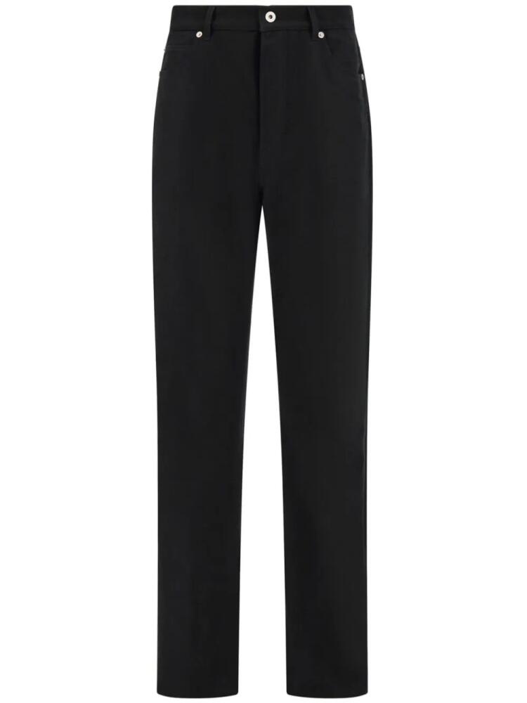 Ferragamo moleskin trousers - Black Cover