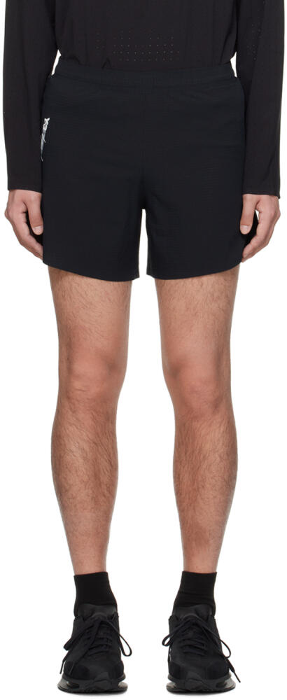 Y-3 Black Printed Shorts Cover