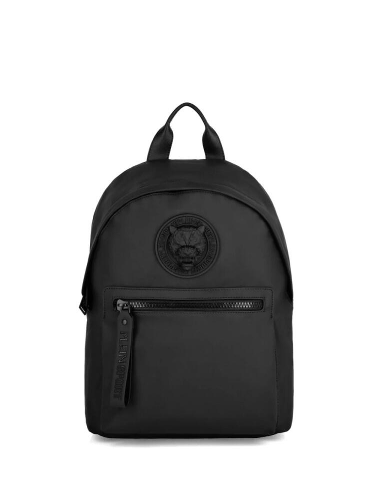 Plein Sport Boston logo-embossed backpack - Black Cover