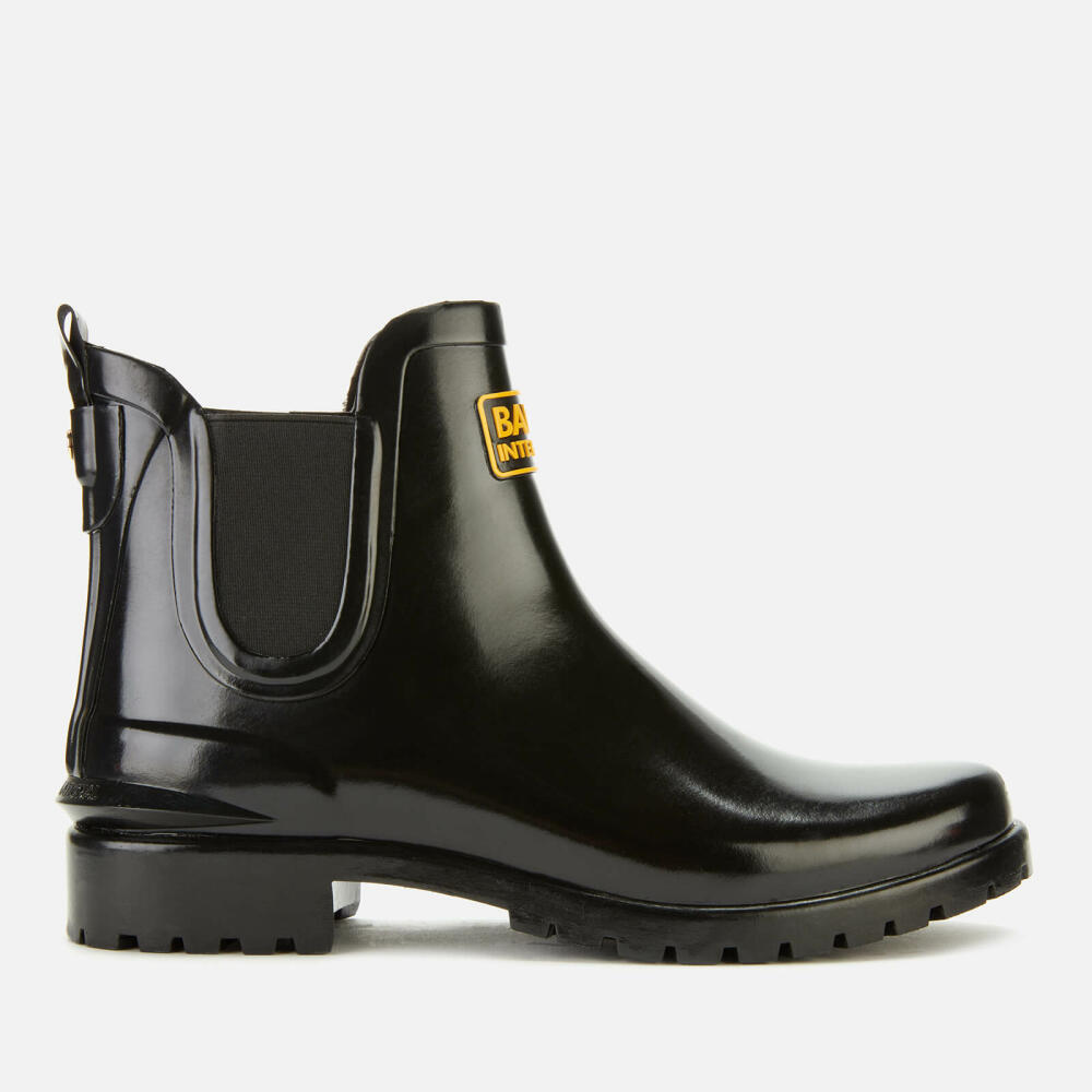 Barbour International Women's Assen Chelsea Wellies - Black Cover