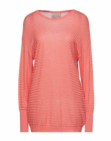 N. o.w. Andrea Rosati Cashmere Woman Sweater Salmon pink Viscose, Polyamide, Cashmere Cover