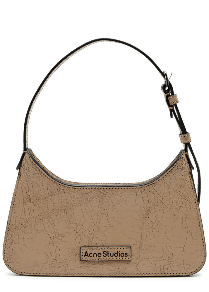 Acne Studios Platt Micro Leather Shoulder bag - Beige Cover