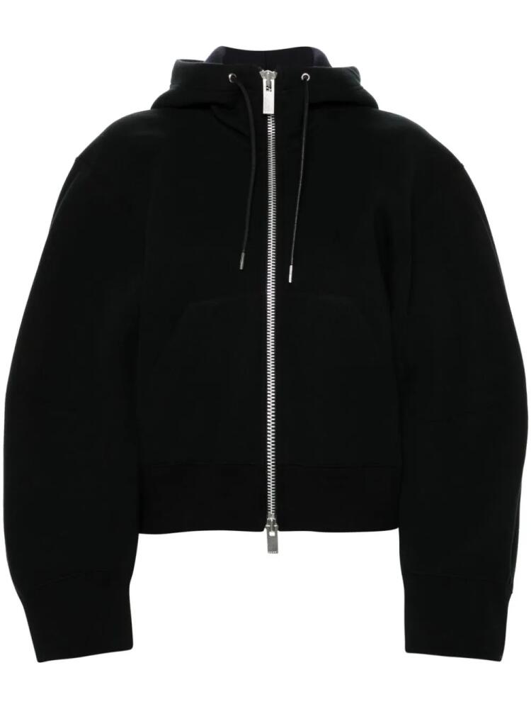 sacai Sponge hoodie - Black Cover