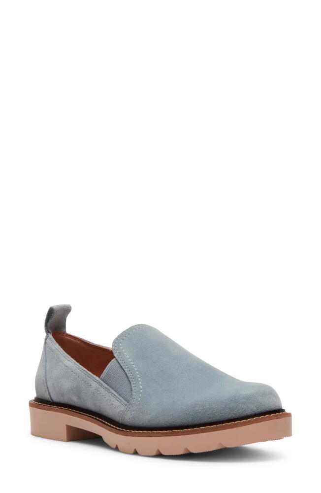 Blondo Phoebe Waterproof Slip-On in Blue Suede Cover