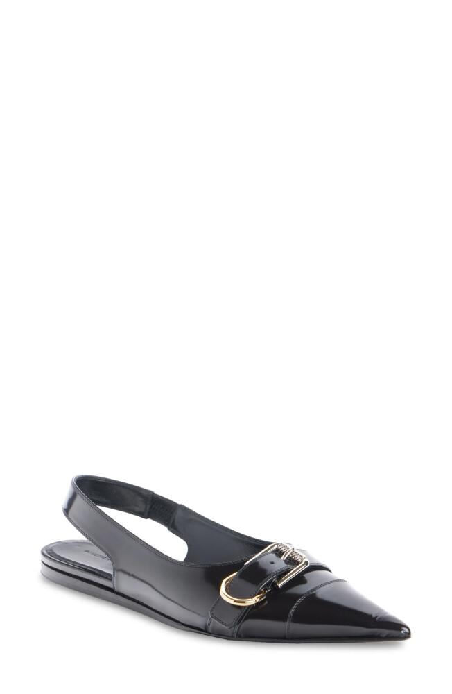 Givenchy Voyou Pointed Toe Slingback Ballet Flat in Black Cover