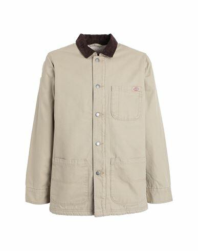 Dickies Duck High Pile Flce Line Chore Jckt Man Jacket Beige Cotton Cover