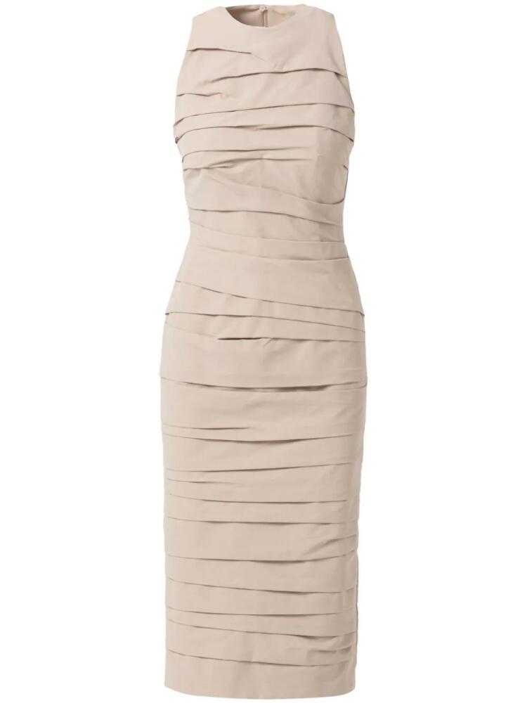 JBQ Birkin midi dress - Neutrals Cover