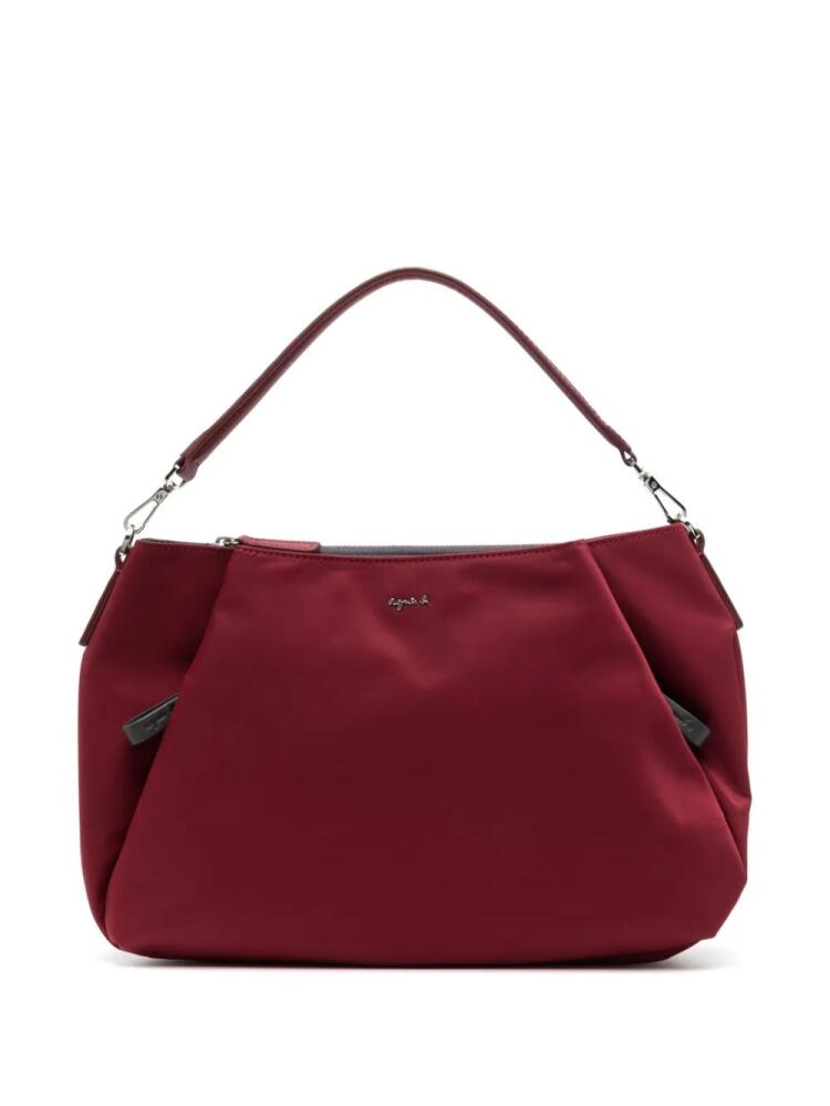 agnès b. two-way nylon shoulder bag - Red Cover