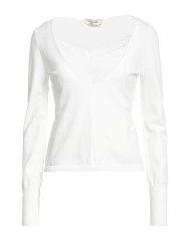 Anna Molinari Woman Sweater White Viscose, Polyester, Acetate, Silk, Polyamide Cover