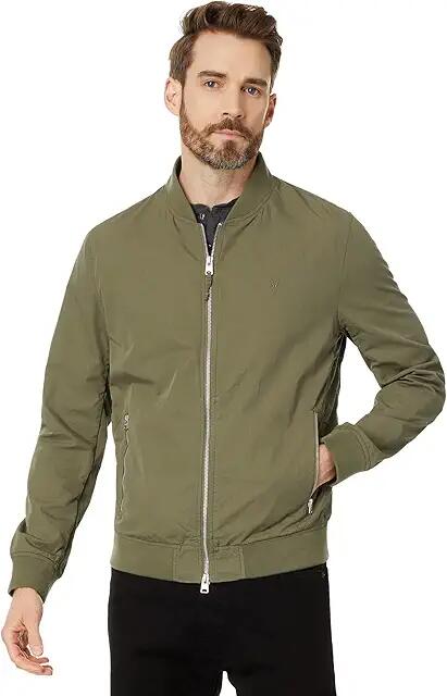 AllSaints Bassett Bomber (Green) Men's Clothing Cover