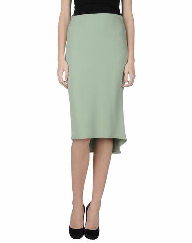 Ermanno Scervino Woman Midi skirt Light green Viscose, Acetate, Lycra Cover