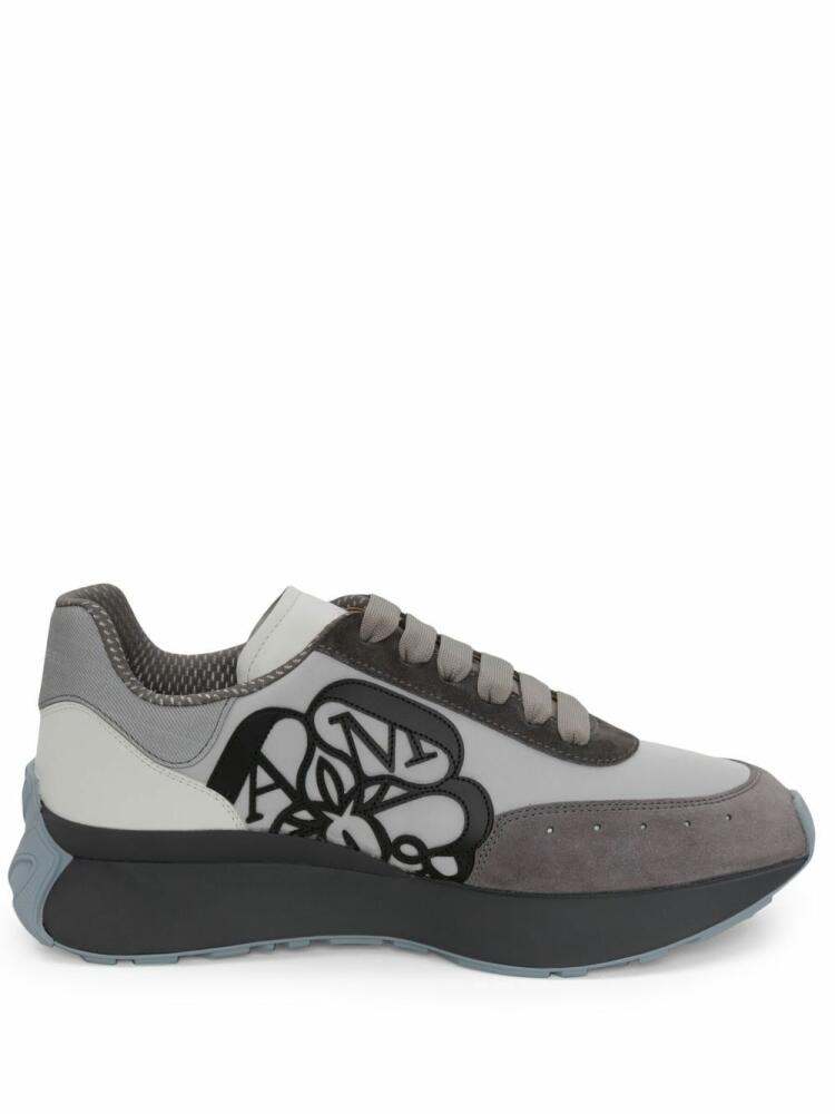 Alexander McQueen Sprint Runner low-top sneakers - Grey Cover