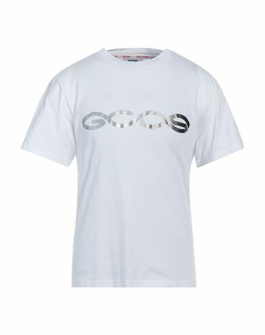 Gcds Man T-shirt White Cotton Cover