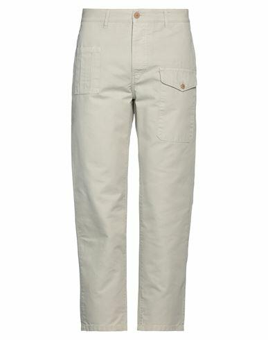 Tela Genova Man Pants Light grey Cotton Cover