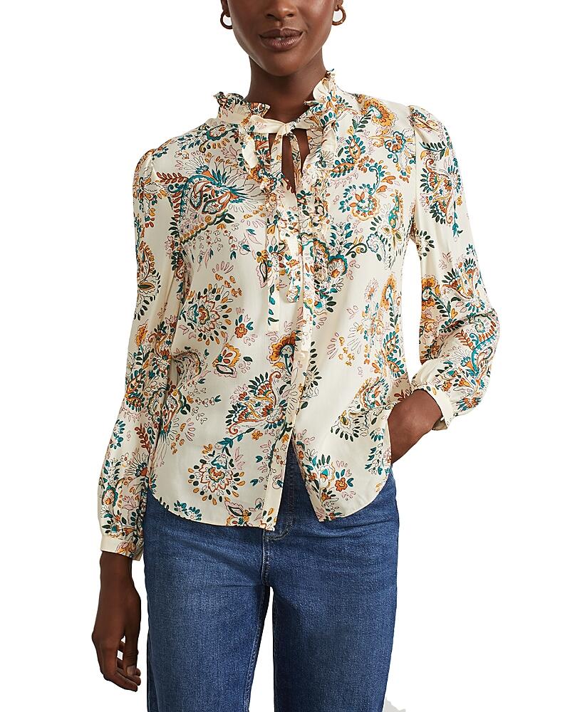 Hobbs London Limited Collection Dayton Printed Blouse Cover