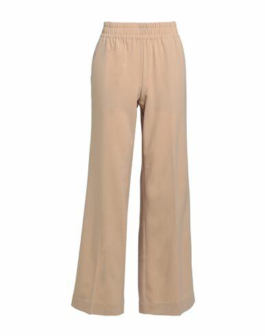 Vero Moda Woman Pants Beige Polyester, Viscose, Elastane Cover