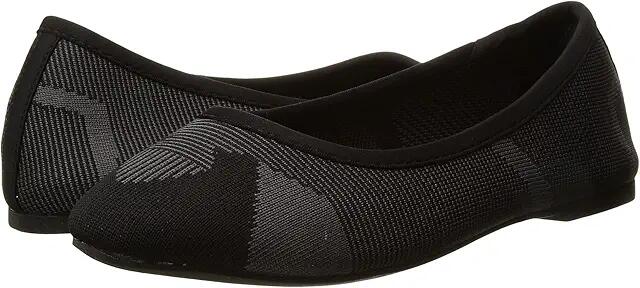 SKECHERS Cleo Wham (Black/Charcoal) Women's Slip on Shoes Cover