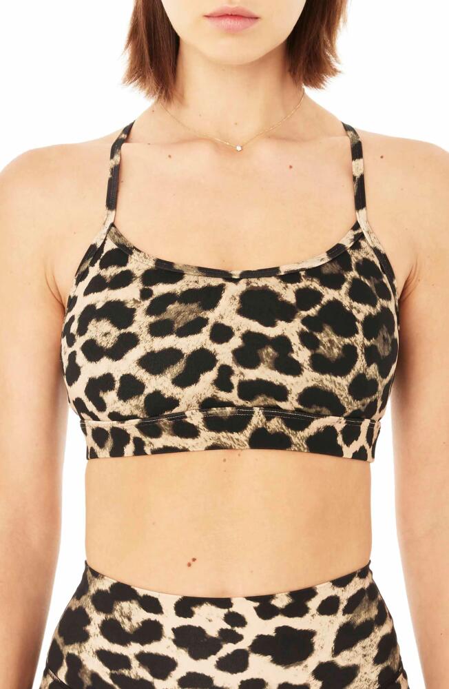 P. E Nation Downforce Reform Sports Bra in Leopard Print Cover