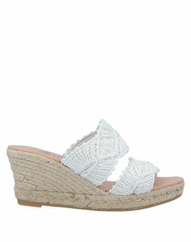 Gaimo Woman Sandals White Textile fibers Cover