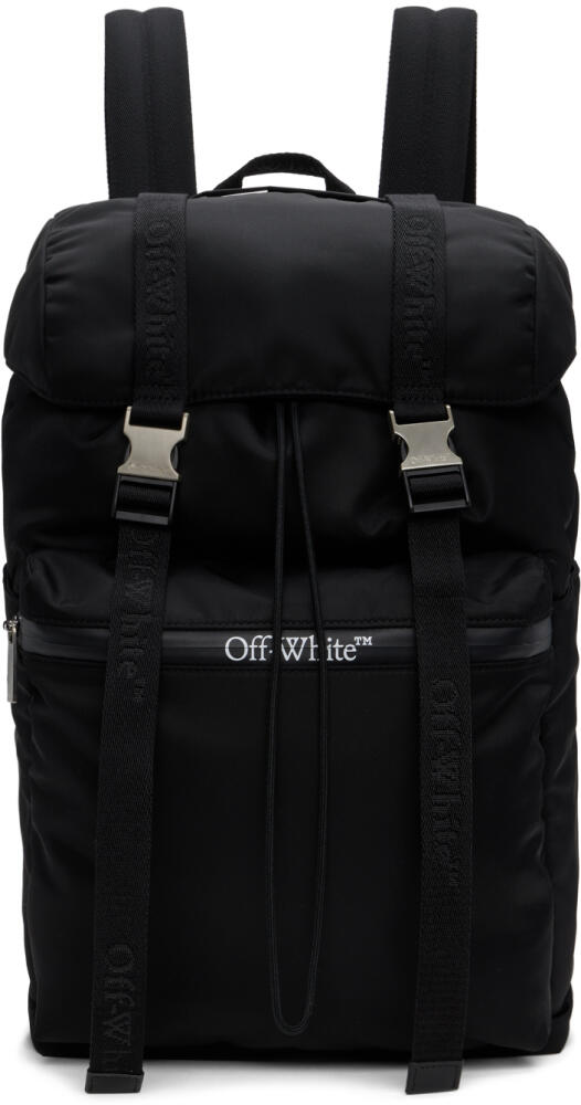 Off-White Black Outdoor Flap Backpack Cover