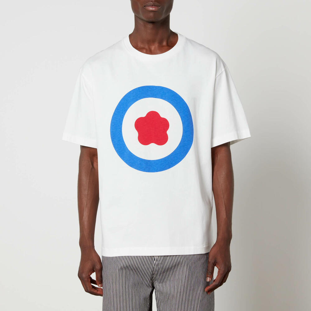 KENZO Target Oversized Cotton-Jersey T-Shirt Cover