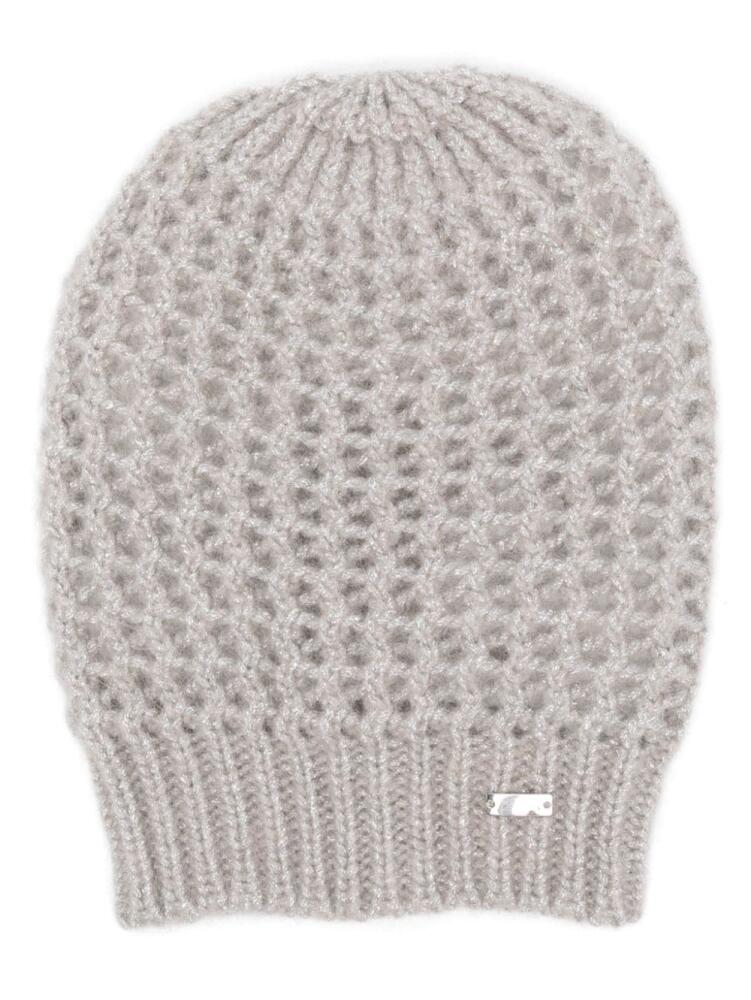 Herno lurex beanie - Neutrals Cover