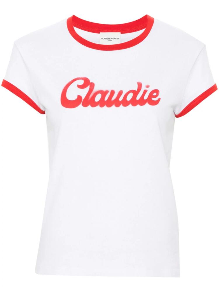 Claudie Pierlot Claudie cotton T-shirt - White Cover