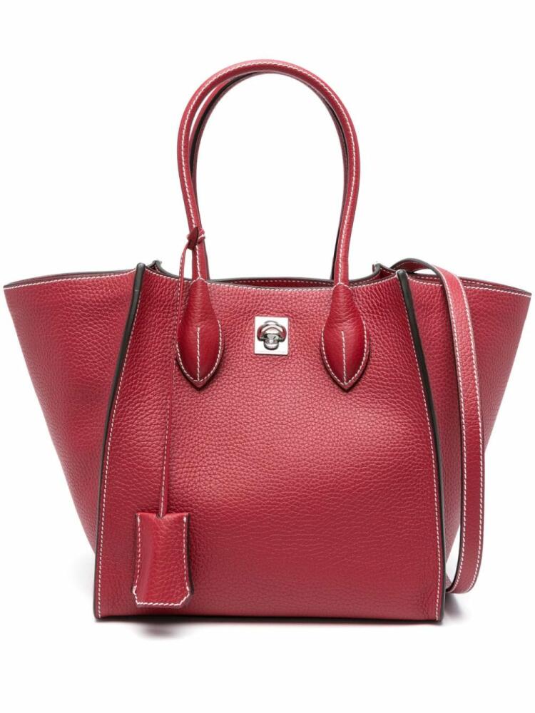 Ermanno Scervino Maggie leather tote bag - Red Cover