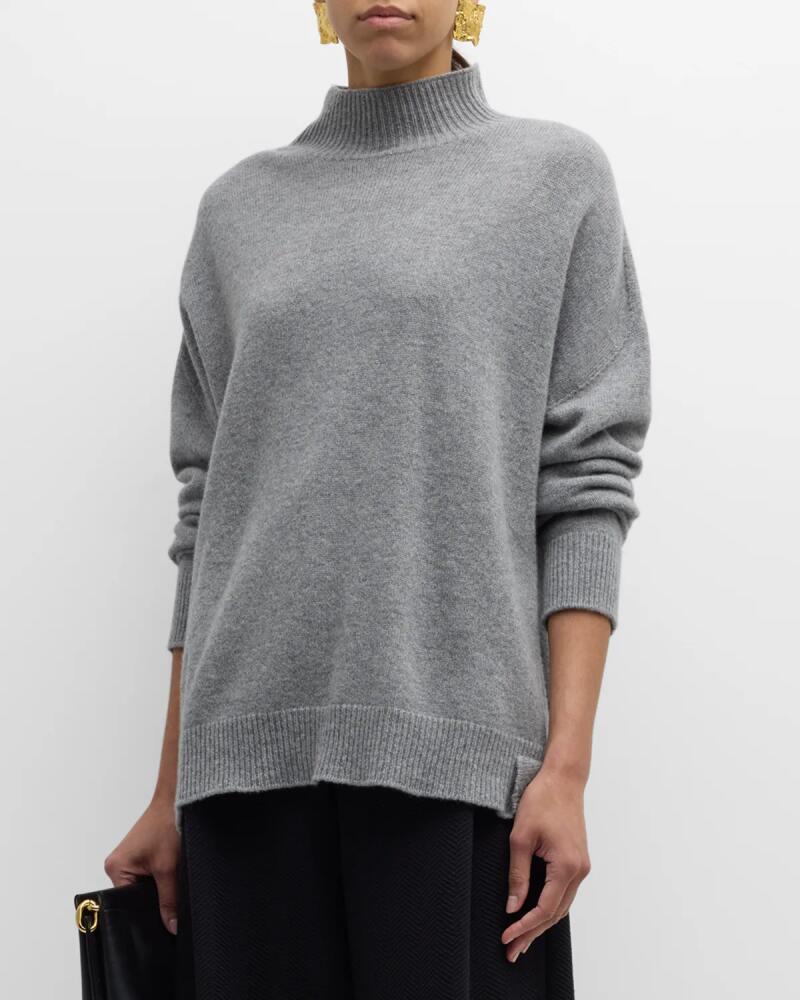 Emporio Armani Turtleneck Wool-Cashmere Sweater Cover