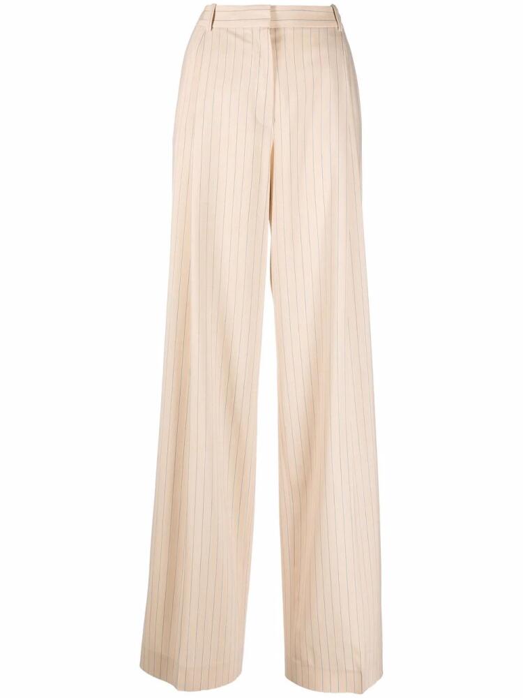 Nina Ricci high waist wide leg trousers - Neutrals Cover