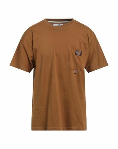 Takeshy Kurosawa Man T-shirt Camel Cotton Cover