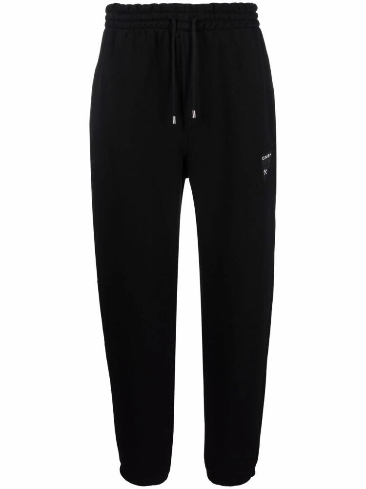 GmbH logo-leg track pants - Black Cover