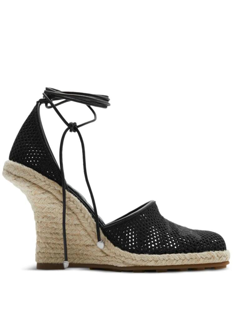 Burberry Mesh Plunge espadrilles - Black Cover