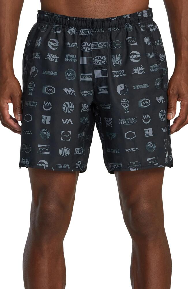 RVCA Yogger Stretch Athletic Shorts in Arena Cover