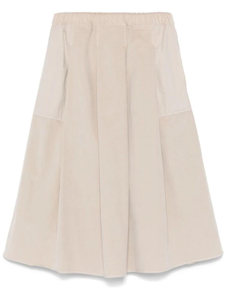 Kristensen Du Nord corduroy midi skirt - Neutrals Cover