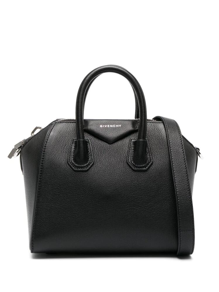 Givenchy Antigona pebbled leather tote bag - Black Cover