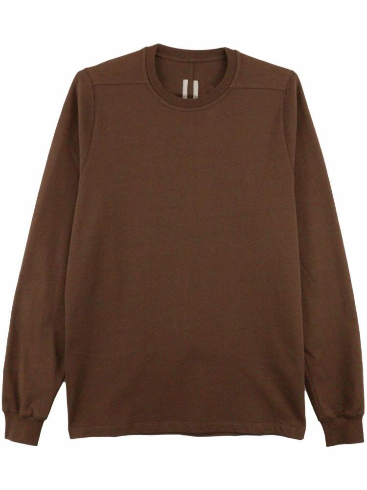 Rick Owens crew-neck cotton sweatshirt - Brown Cover