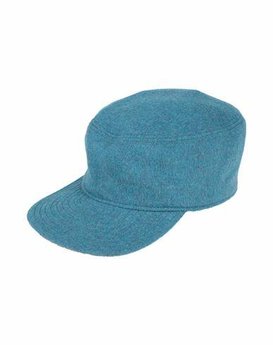 Borsalino Woman Hat Pastel blue Size 6 ⅞ Virgin Wool Cover